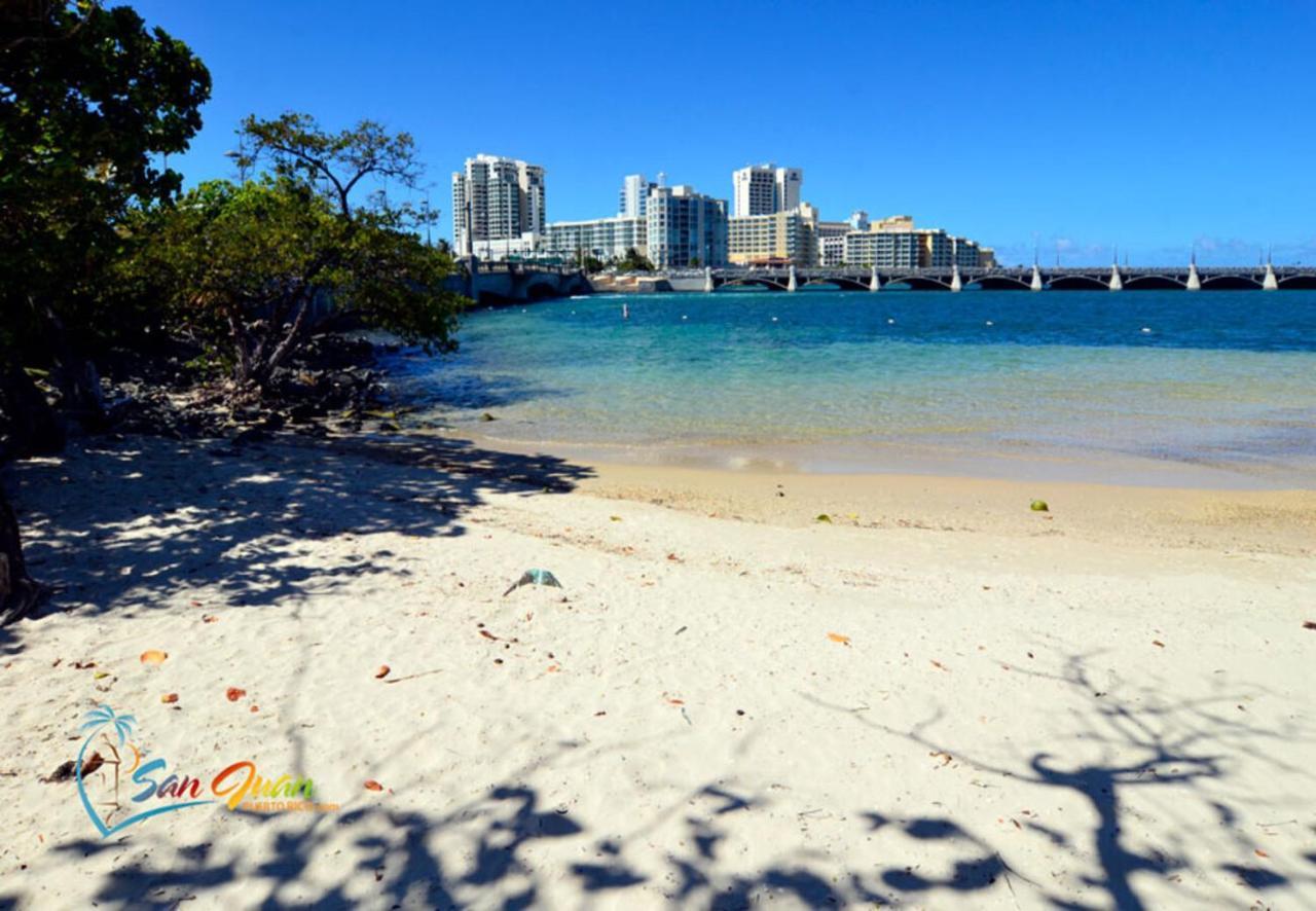 Prime Location At Condado Beach 1Br 1Ba - Apt 8 산후안 외부 사진